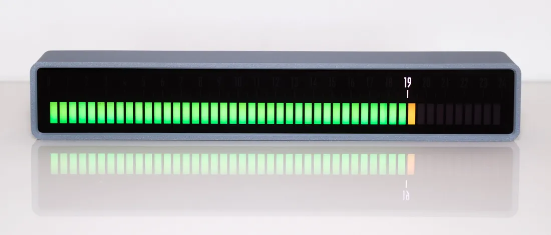 Linear clock LED layout 4