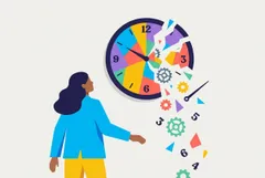 Linear clocks and time blindness